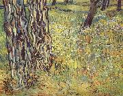 Vincent Van Gogh Baumstamme Spain oil painting artist